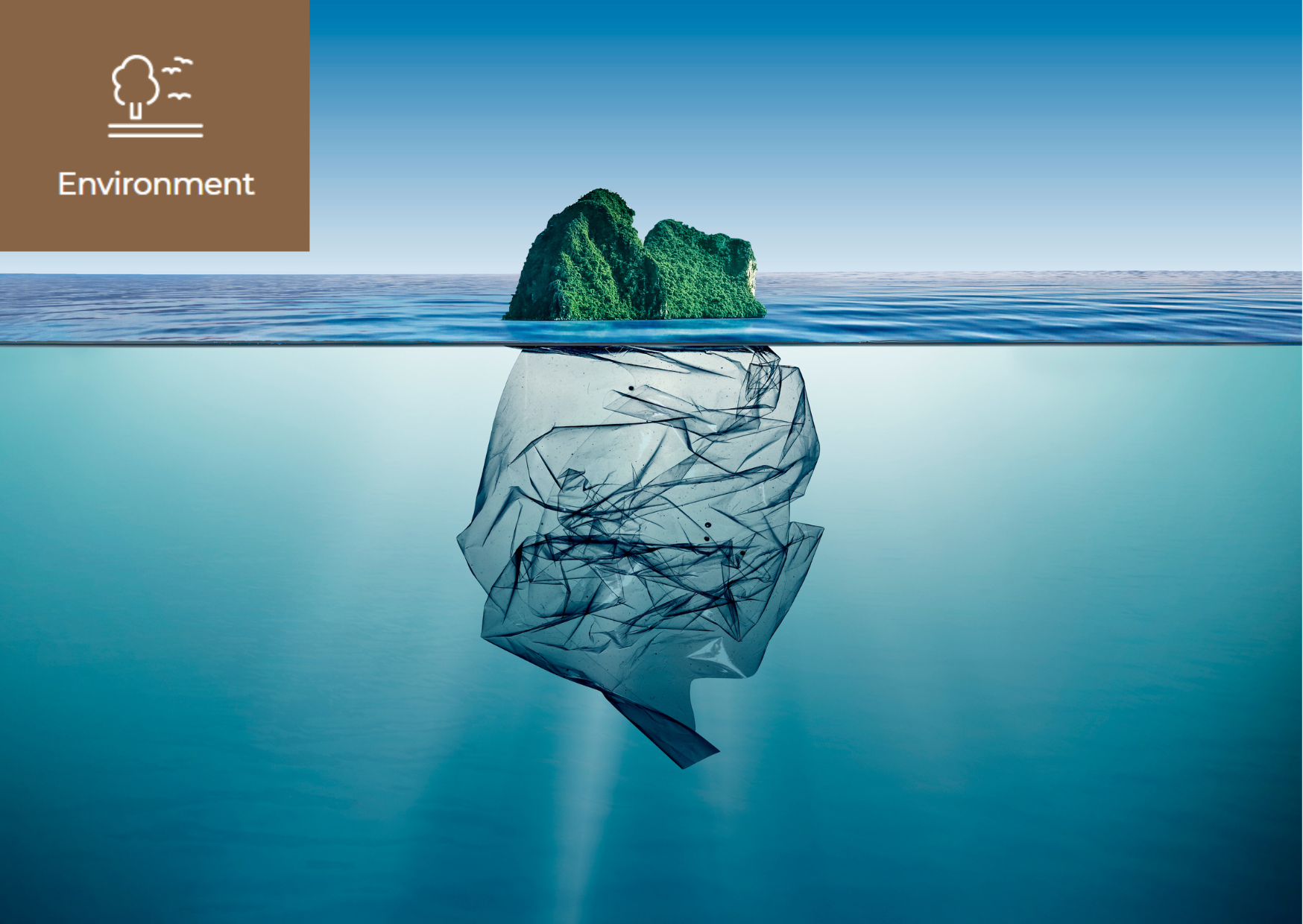 [Plastic Island Floating in the Sea] 이미지