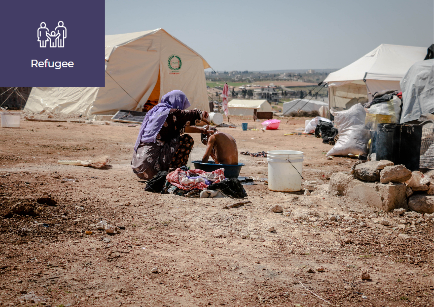 [One Hundred Million Refugees Around the Globe] 이미지