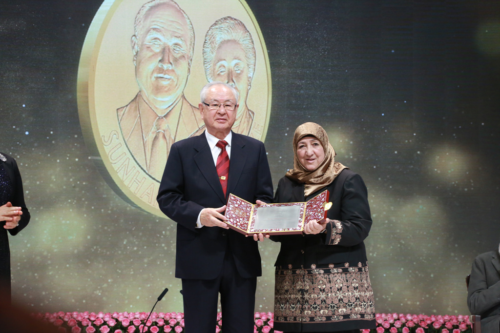 제2회 선학평화상 시상식 사진